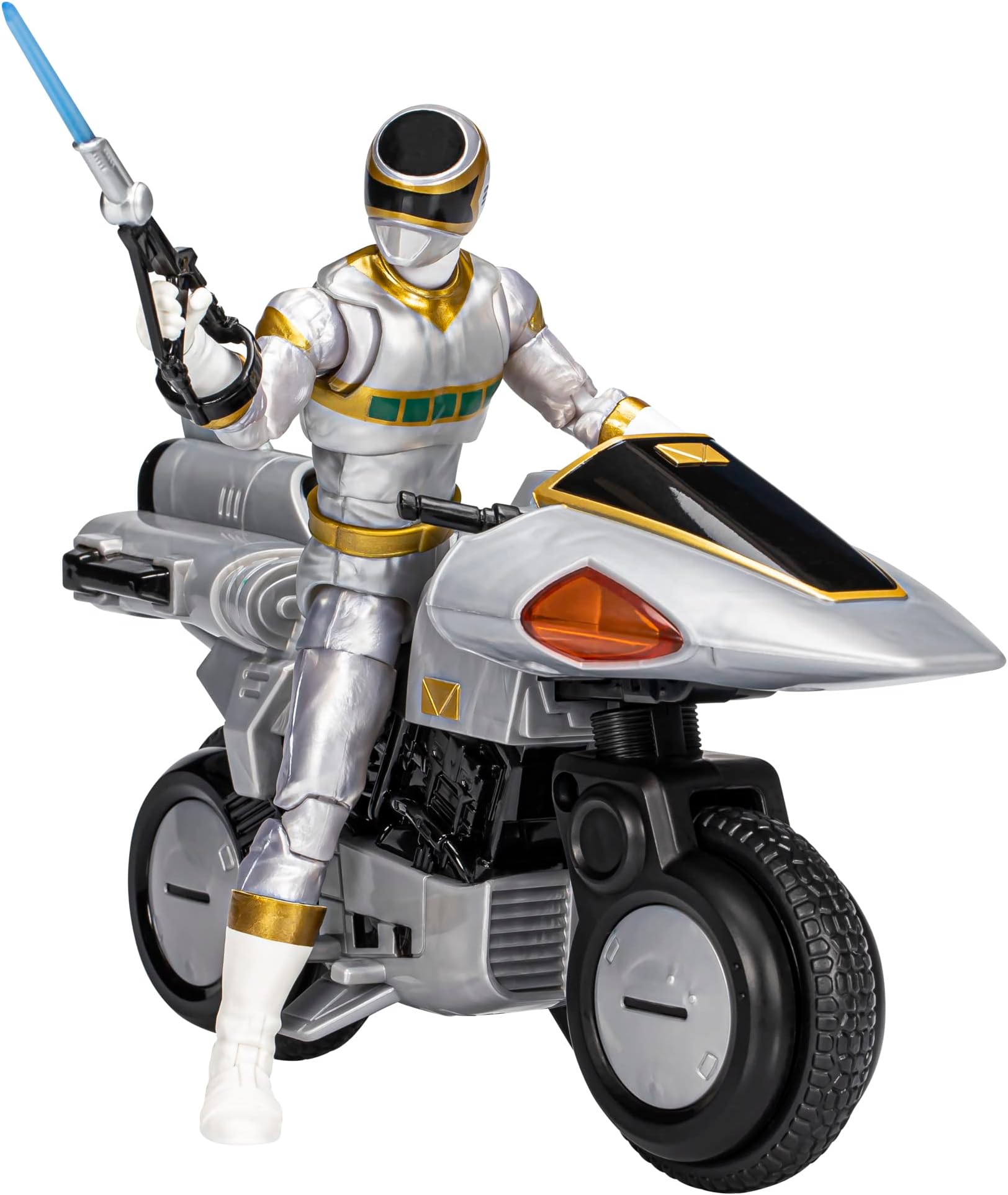 Power Rangers Lightning Collection in Space Silver Ranger 6-inch Action Figure, Toys and Action Figures for Kids Ages 4 and Up