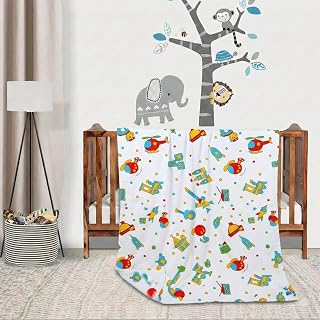 Trance Home Linen® Pure Malmal Cotton Multipurpose Baby Dohar | 3-Layered Baby Swaddle | Soft -Lightweight Baby Blanket | ... Price In India