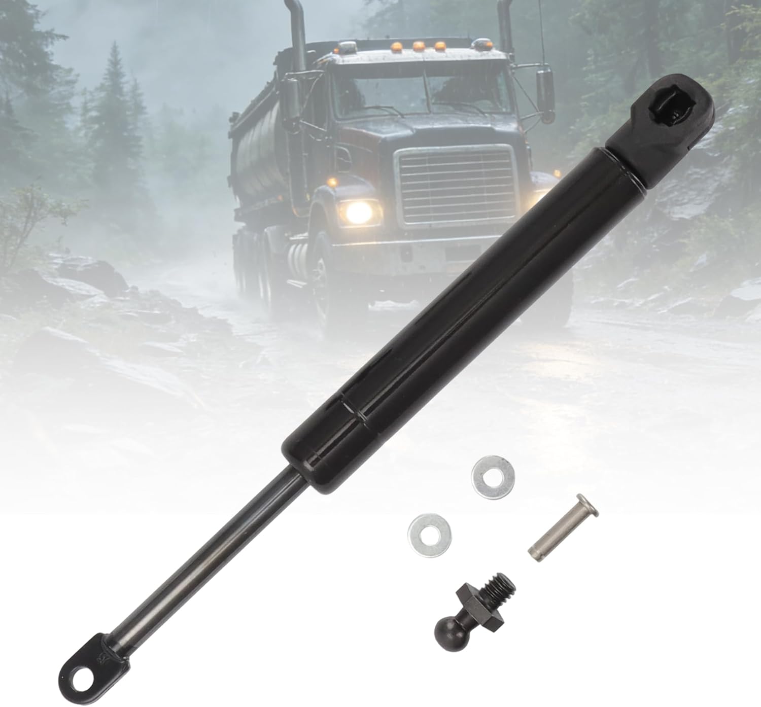 Heavy Duty Gas Spring Strut Replacement for Mack Trucks - Compatible with Part Numbers 6990-401765X1, 85121052, TRW401765X1