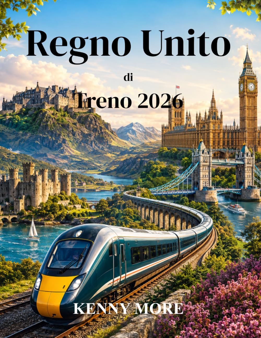 Regno Unito di Treno 2026: Guida per chi viaggia per la prima volta a Londra, alle città storiche, alla campagna, alle coste, alla Scozia, al Galles e all'Inghilterra in treno