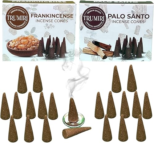 Miniatura 9 de Conos de incienso  Paquete combinado de 20 conos de incienso  10 incienso + 10 Palo Santo  Conos de insencia  Conos de incienso perfumados  Aromas
