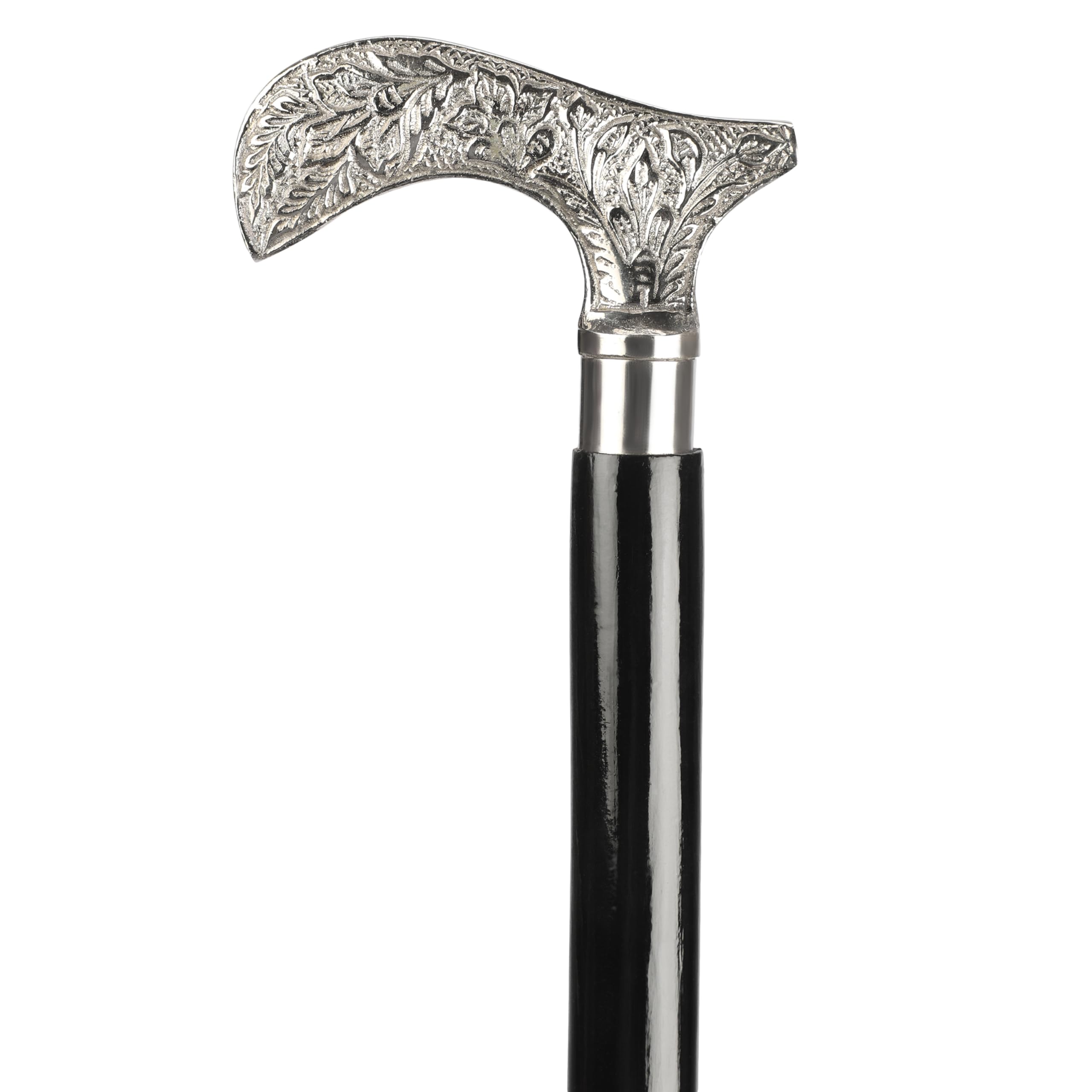 Ajuny Bastone Da Passeggio Fatto A Mano Per Uomini Donne E Anziani Con Impugnatura In Legno E Ottone Leggero E Resistente Design Elegante Adulti.