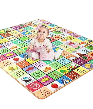 KAUTUK CREATION Water Proof Baby Mat Carpet Baby Crawl Play Mat Kids Infant Crawling Play Mat Carpet Baby Gym Water Resistant Baby Play & Crawl (Biggest Size) KC-145
