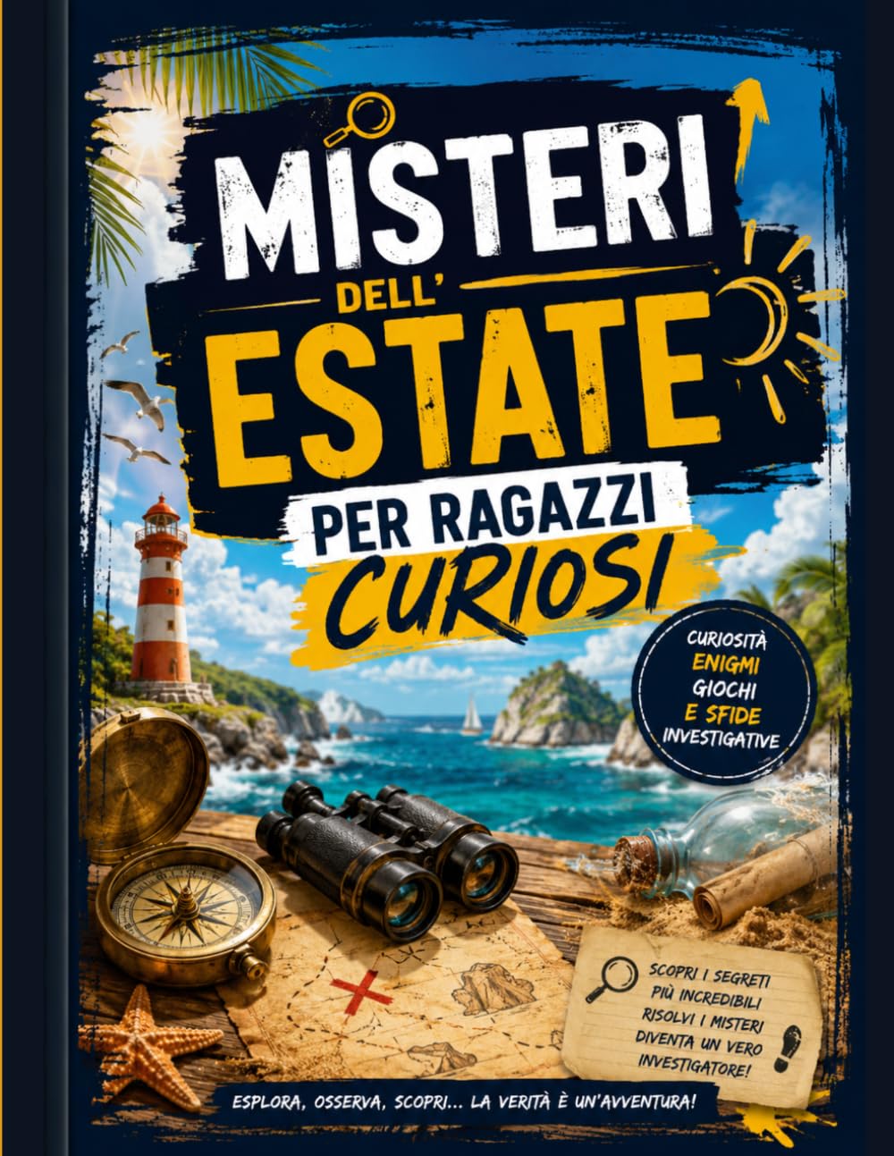 Misteri dell' Estate per Ragazzi Curiosi: Curiosità Incredibili, eEnigmi, Giochi e Sfide Investigative per Giovani Esploratori (Misteri per Ragazzi Curiosi)