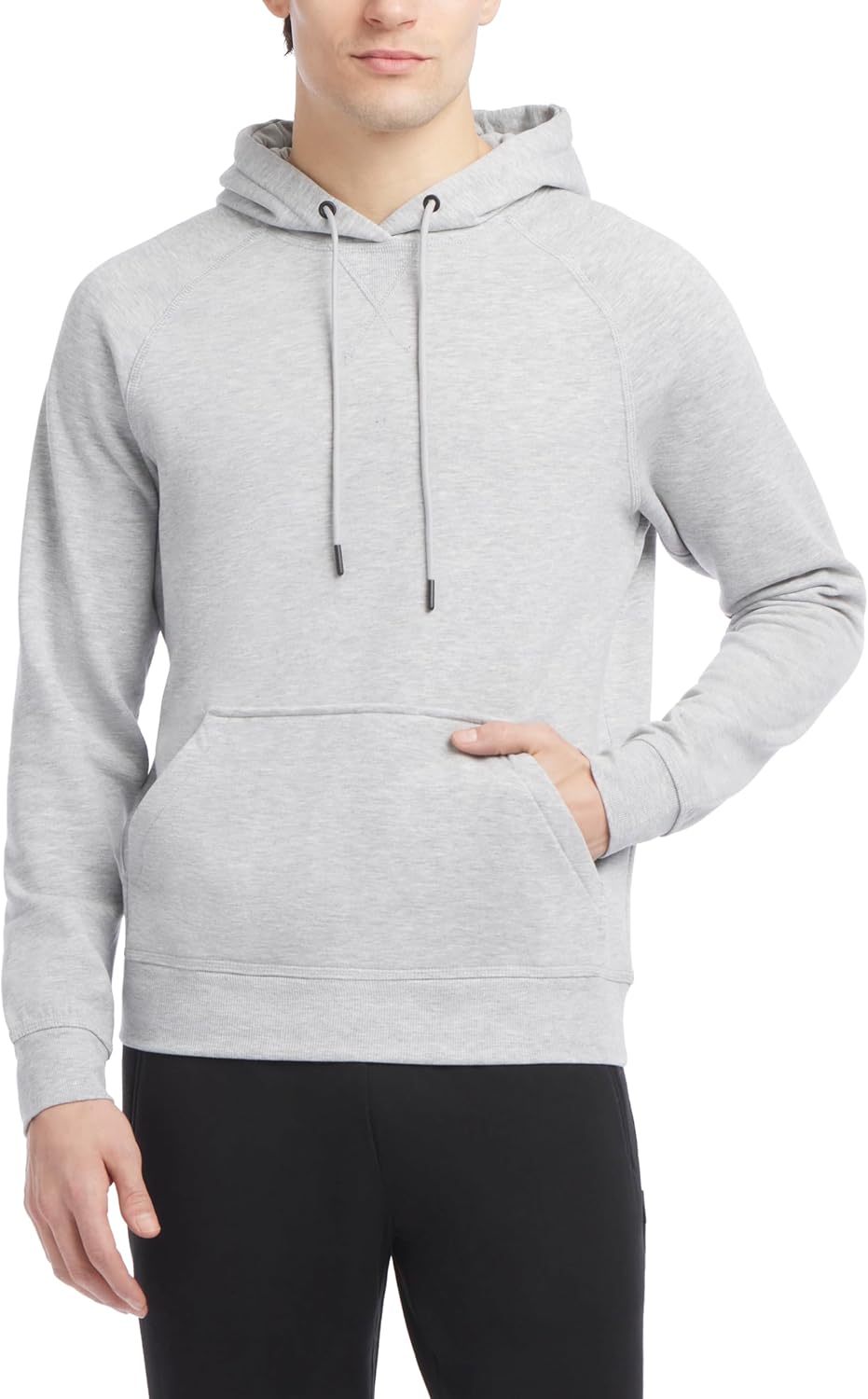 Jockey mens Cozy Fleece Kangaroo Pocket Pullover Hoodie