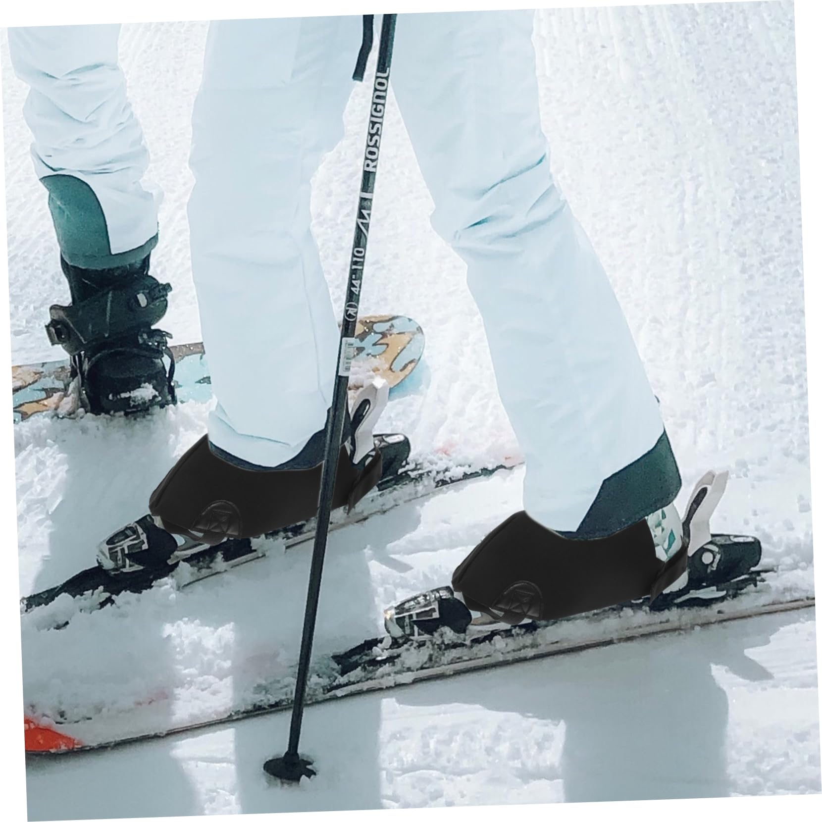 5 Pares De Cubrezapatillas Portátiles para Hombre Y Mujer para Ciclismo Senderismo Esquí Y Nieve.