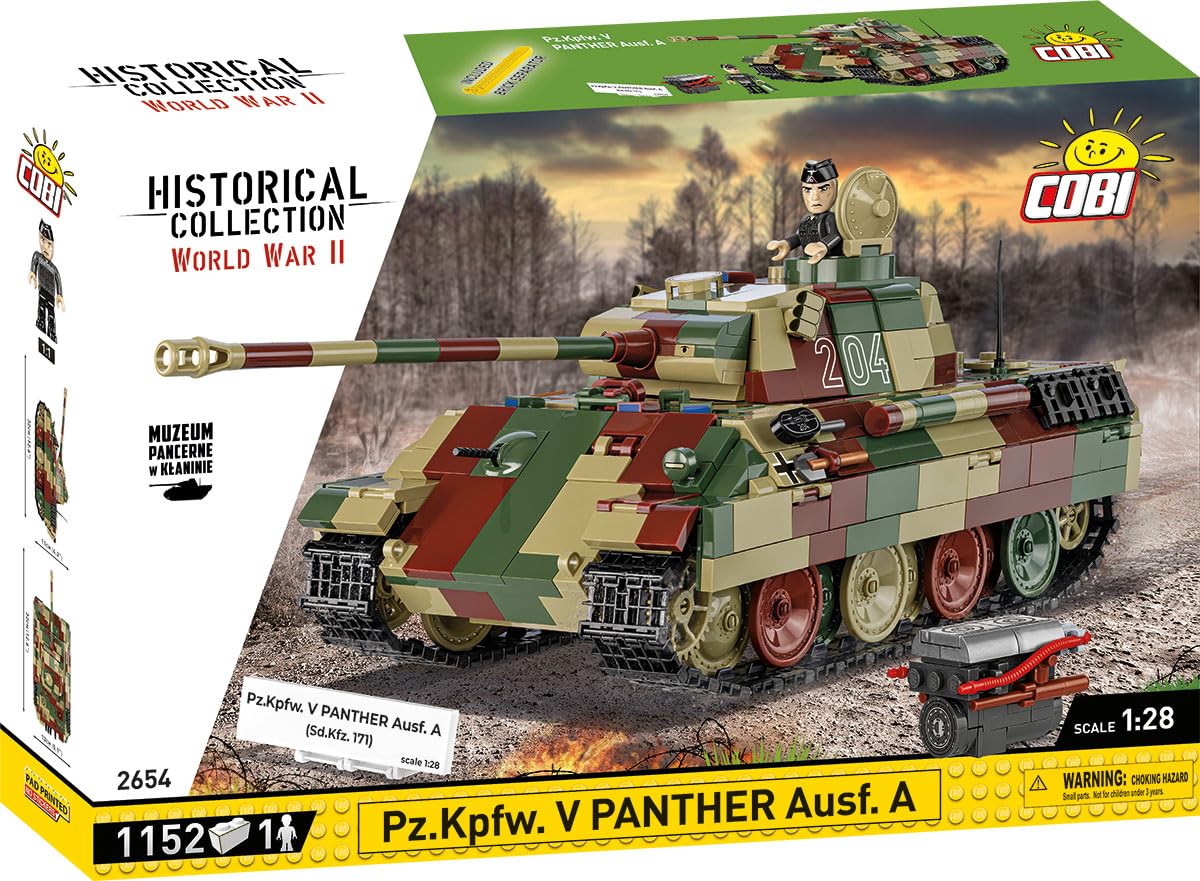 COBI Pz.Kpfw.V Panther Ausf.A : Amazon.fr: Jeux et Jouets