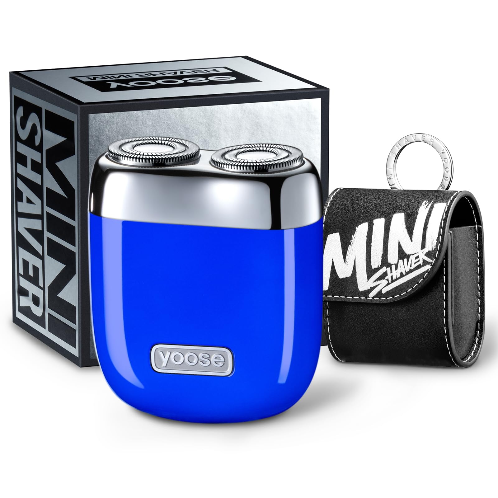 Amazon | yoose 合金ミニシェーバー ポータブル電動カミソリ 男性用