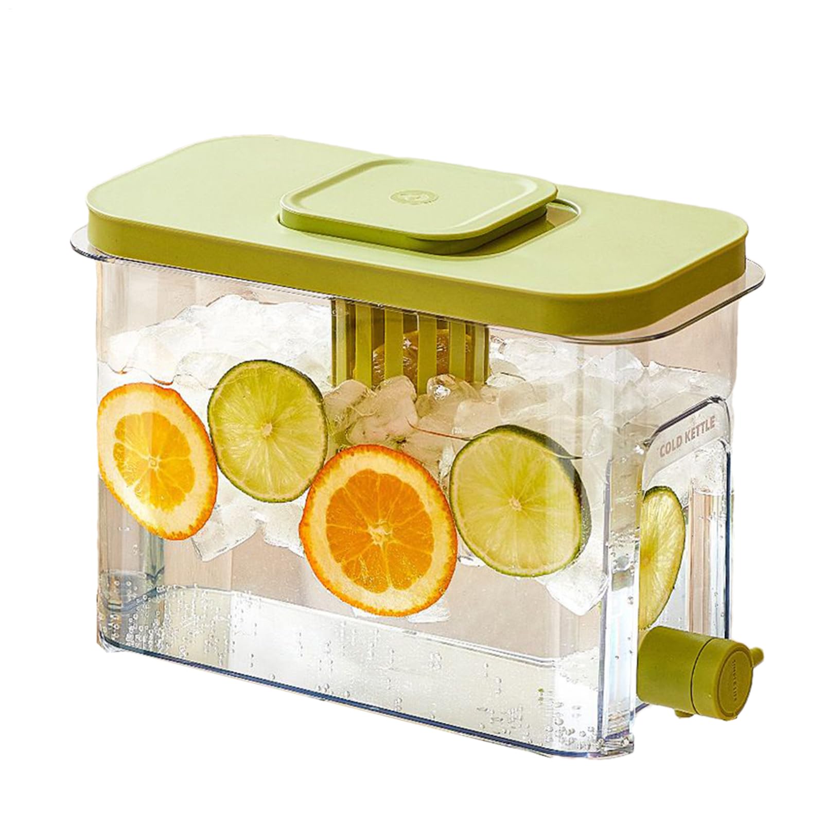 Récipient à thé avec cônes d'infusion et distributeur de boissons froides