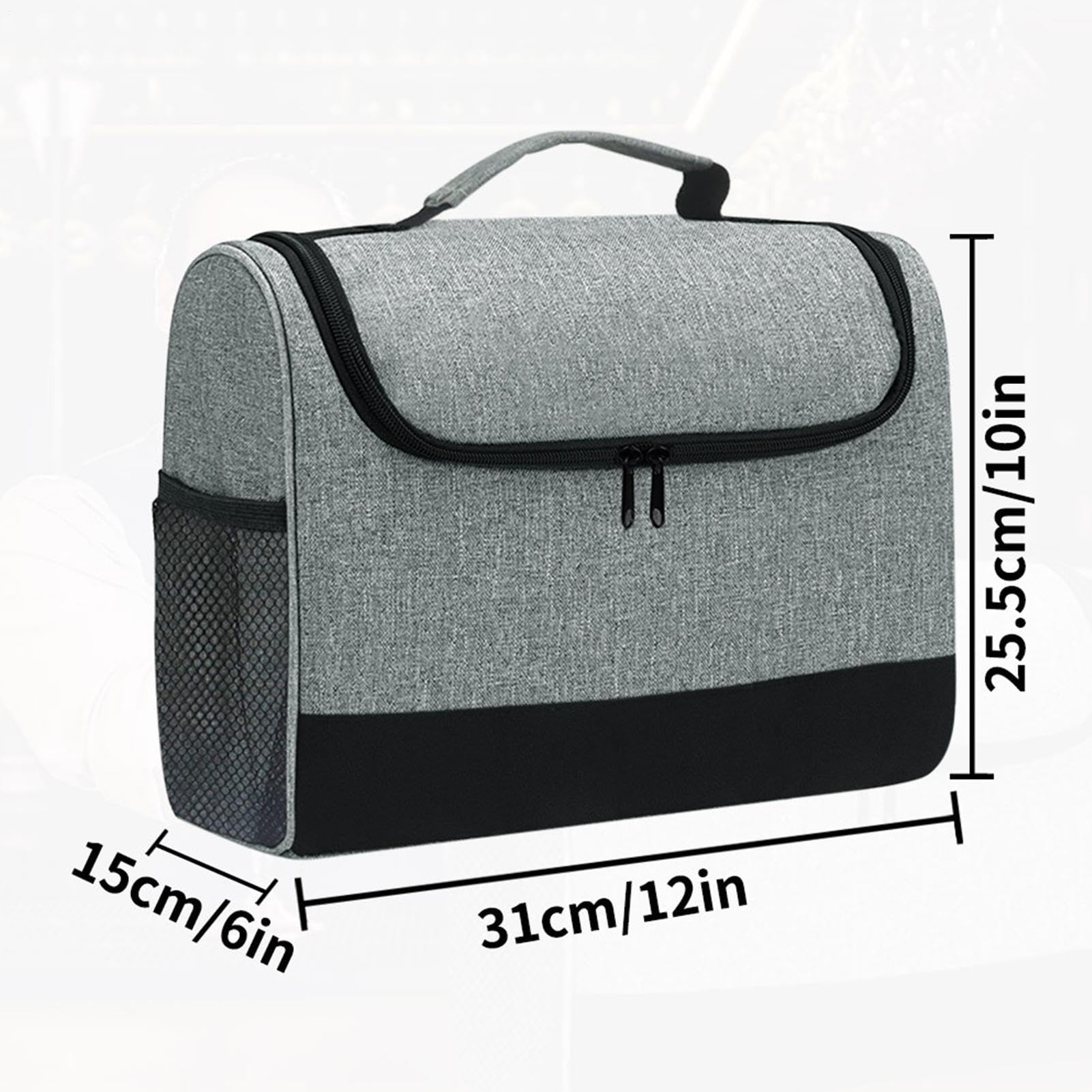 Kit – Borsa Da Bar Portatile 12,8x5,7x10 Pollici | Borsa Da Bar | Borsea Per Il Trasporto1 | Kit Organizer Per Strumenti Da Cocktail | Per Miscelazioni Domestiche, Eventi Di Feste Di Barman, V