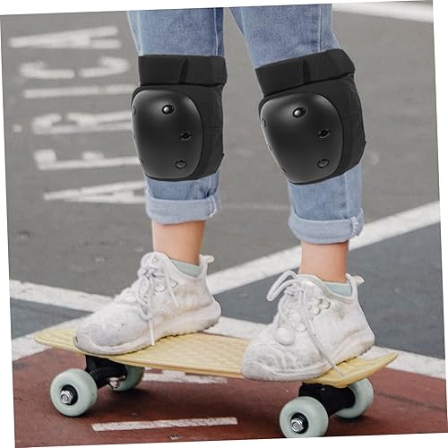 Miniatura 9 de Sosoport Patinaje de ruedas Patinaje Patineta Rodilleras Ciclismo Coderas Patineta Muñequeras Skateboard Equipo