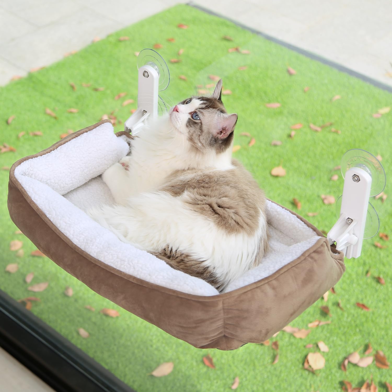 Zakkart Foldable Cat Hammock for Window