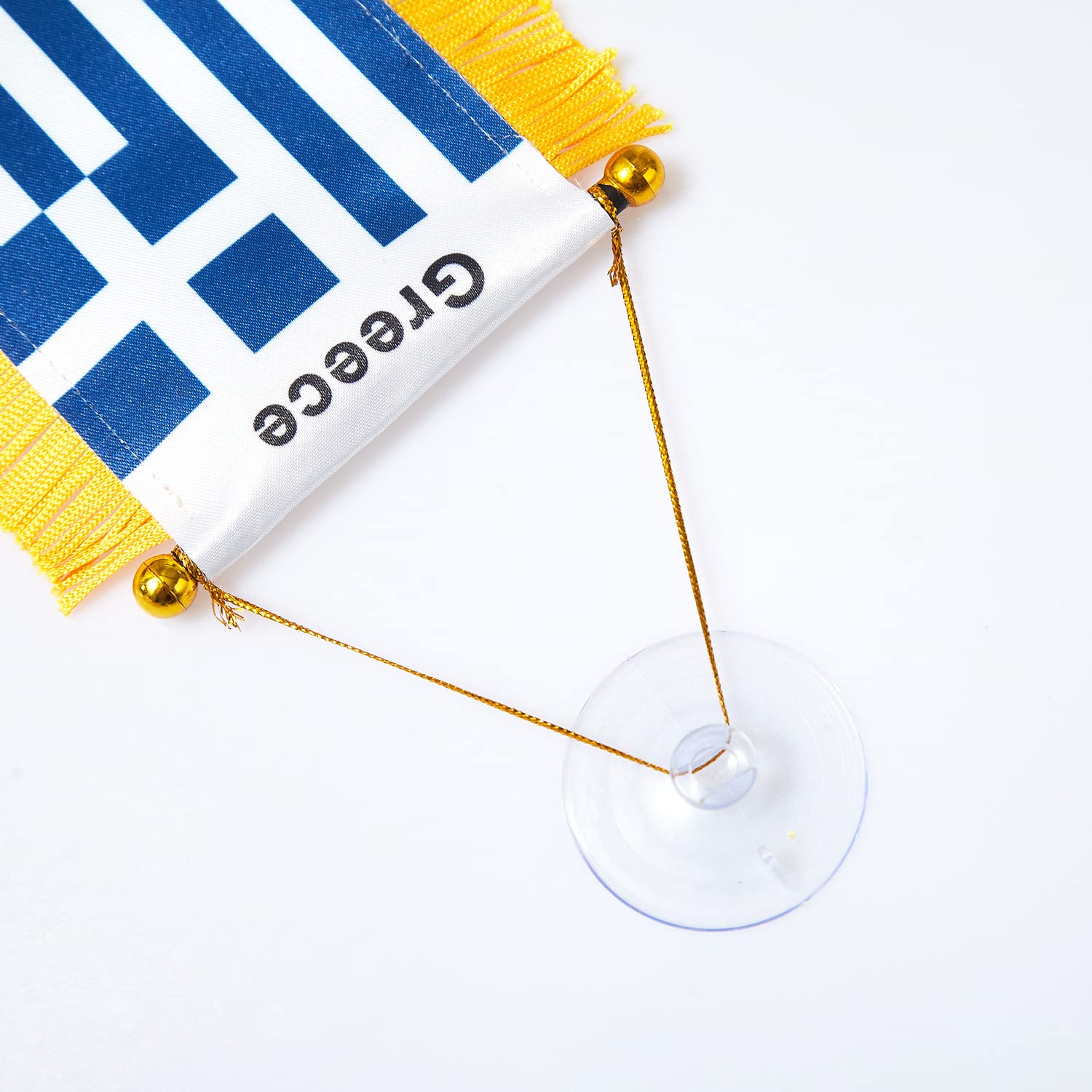 CANTENDO Portugal Autofensterflagge 2er Set – 7,6 X 12,7 Cm Mit Saugnäpfen Fürs Auto