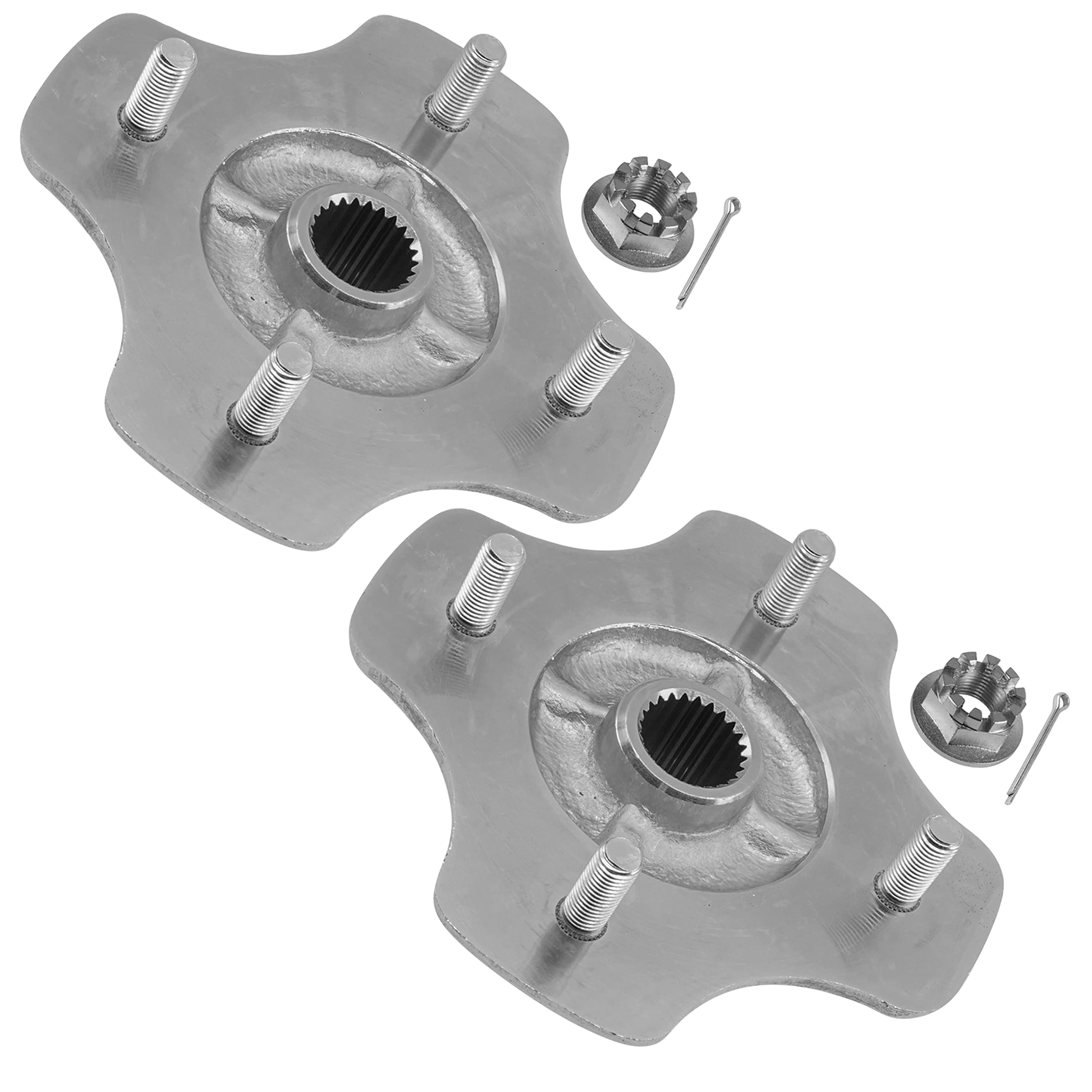 Amazon.com: Caltric 2 Rear Axle Wheel Hub with Nut
