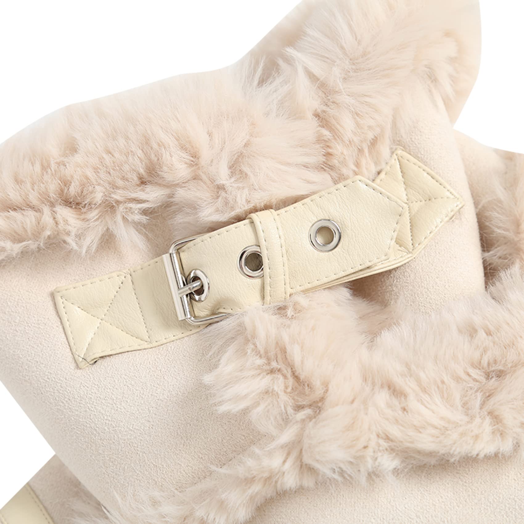 Automne Et Hiver éPais pour Femmes Double Face en Fourrure d'agneau Un Manteau en Peau De Daim Velours Mode Veste Chaude