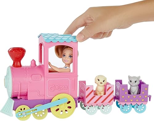 Miniatura 5 de Barbie Club Chelsea Muñeca y tren Choo-Choo