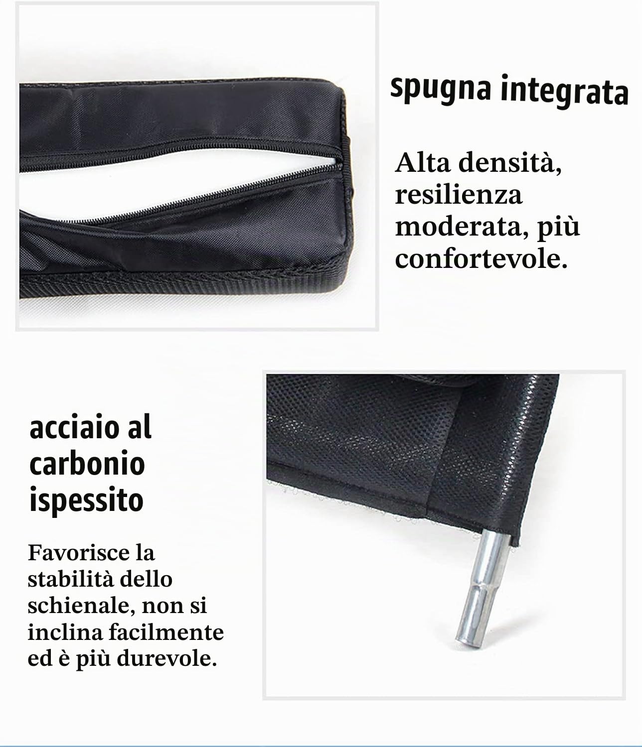 Poggiatesta per sedia a rotelle Supporto per il collo, Cuscino per la testa portatile Schienale con imbottitura leggera rimovibile Accessori per sedie a rotelle universali per 16"-20"
