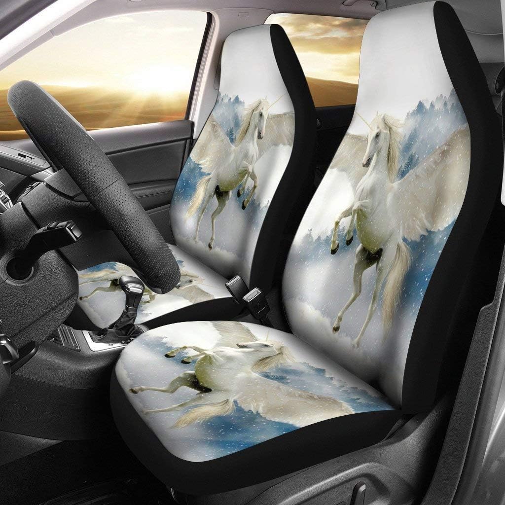 Amazing Unicorn Print Car Seat Covers