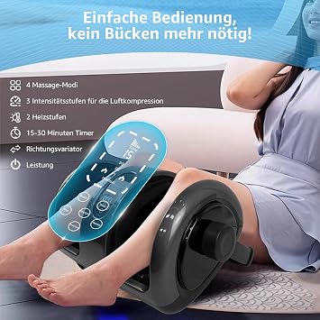 Shiatsu Foot & Leg Massager with Heat