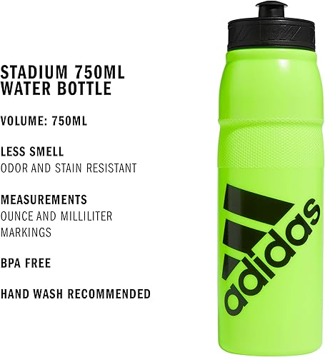 Miniatura 2 de Botella de agua deportiva reutilizable de plástico adidas 750 ml (28 oz) para estadio