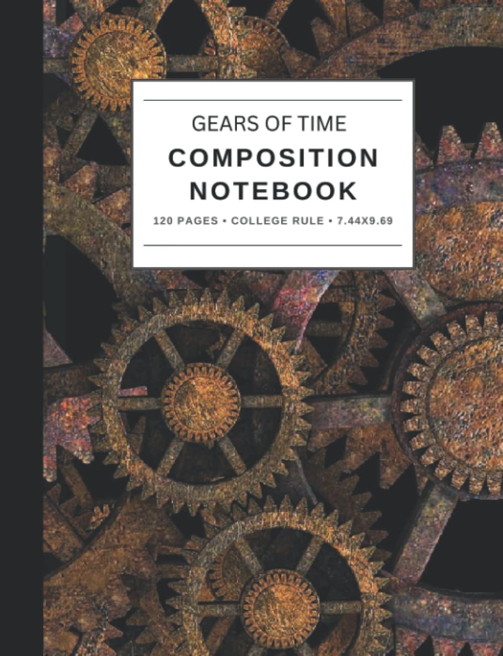 Gears of Time Composition Book: Notebook