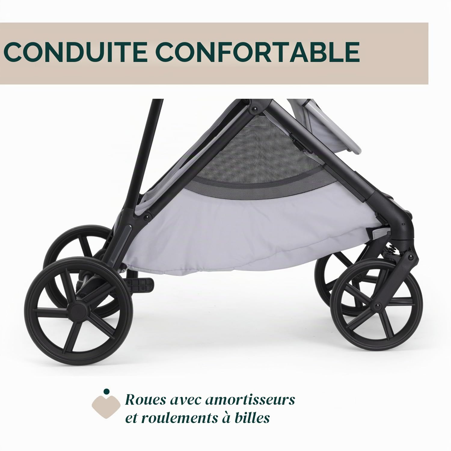 Chicco Poussette Seety, Poussette Légère et Compacte de 0 Mois à 4 Ans, Charge Max 22kg, Poussette Pliable, Dossier Réglable, Fermeture Automatique en 1 Geste, Capote Pare-soleil et Habillage Pluie
