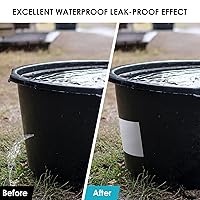 Vista 6 de Cinta de Butilo Cinta de Sellado Impermeable 2 pulgadas x 33 pies, Cinta de Papel de Aluminio Autoadhesiva para Techo de Metal, Toldo de RV