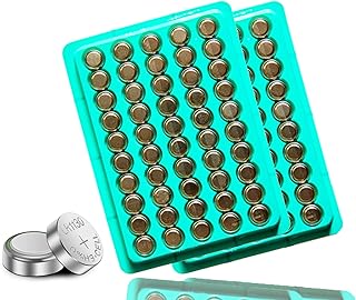 100 Pack LR1130 Batteries, Alkaline AG10 Button Cell Batteries, LR54 1.5V Button Batteries, SR1130 390 389A 162 Coin Battery, Cell Battery for Watches, Toys, Calculators