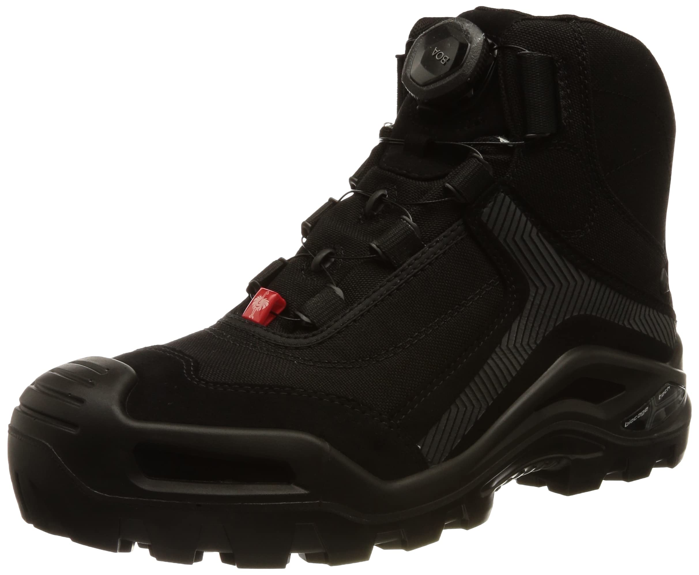 93655-43/black Sicherheitsschuhe Kastra Mid, 43,7Schwarz
