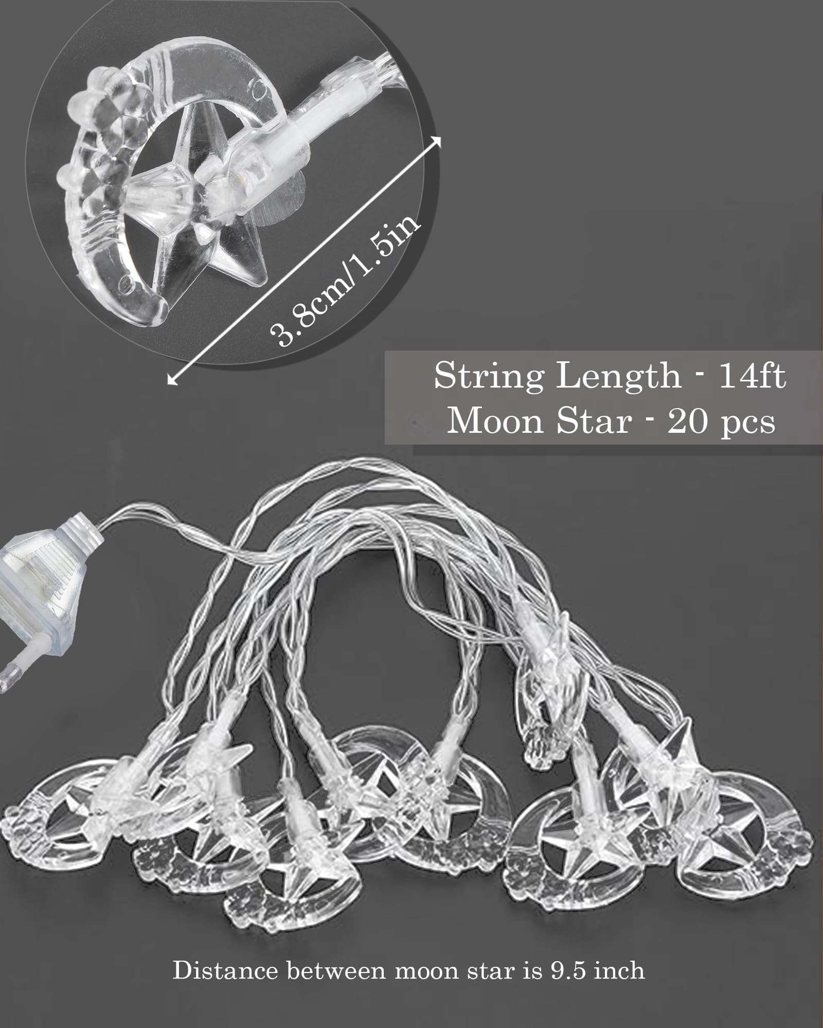 Homesake Fairy Lights - 20 LED String Lights -7