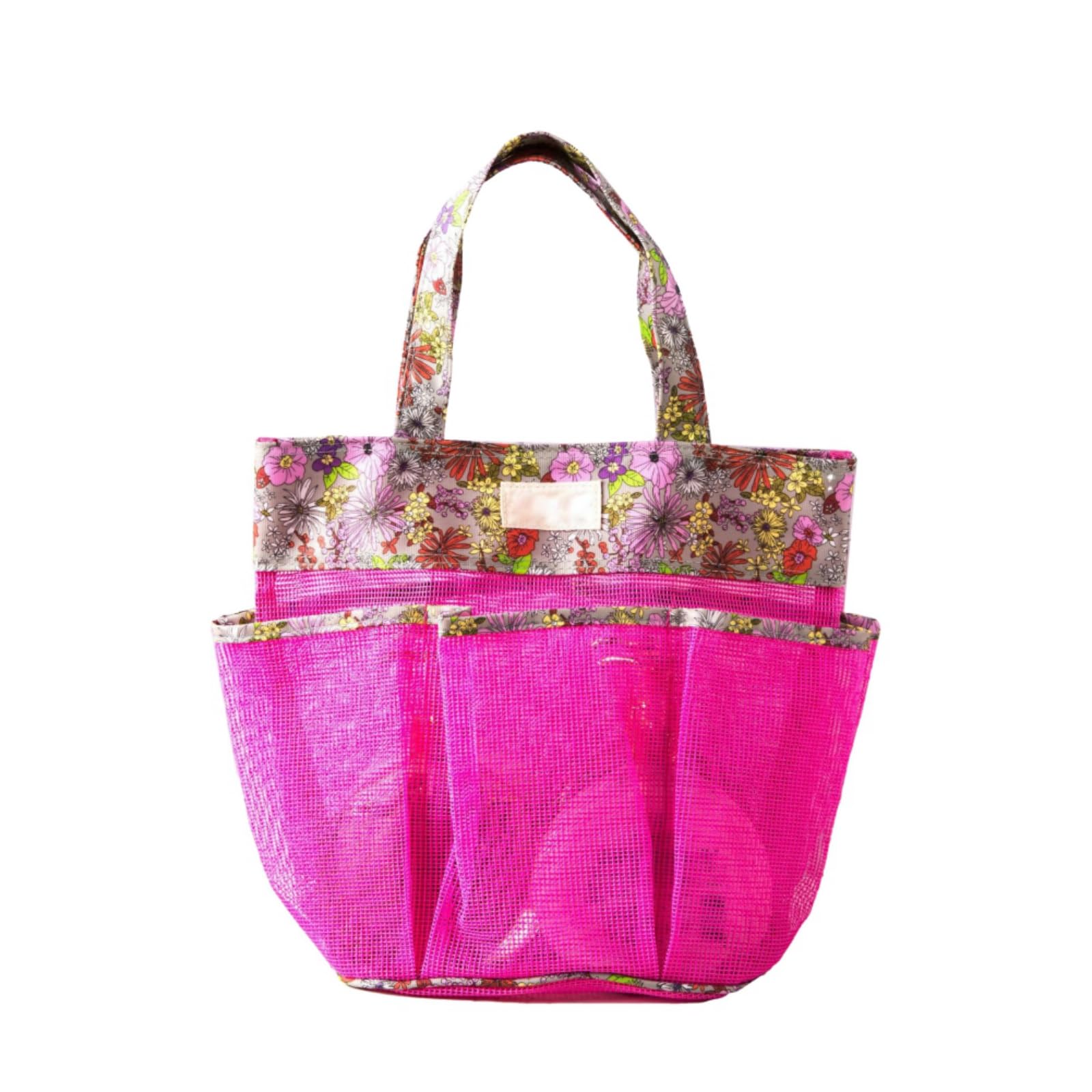 Valcatch Shower Caddy Basket Portable Mesh Shower Caddy Bag Basket Tote Hanging Travel Shower Mesh Pool Shower Bag