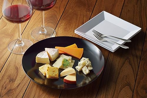 Miniatura 78 de Nagao SP-115R Unbreakable Tableware, Round Plate, Red, Deep Plate, 7.9 inches (20 cm), Made in Japan 02: Rojo