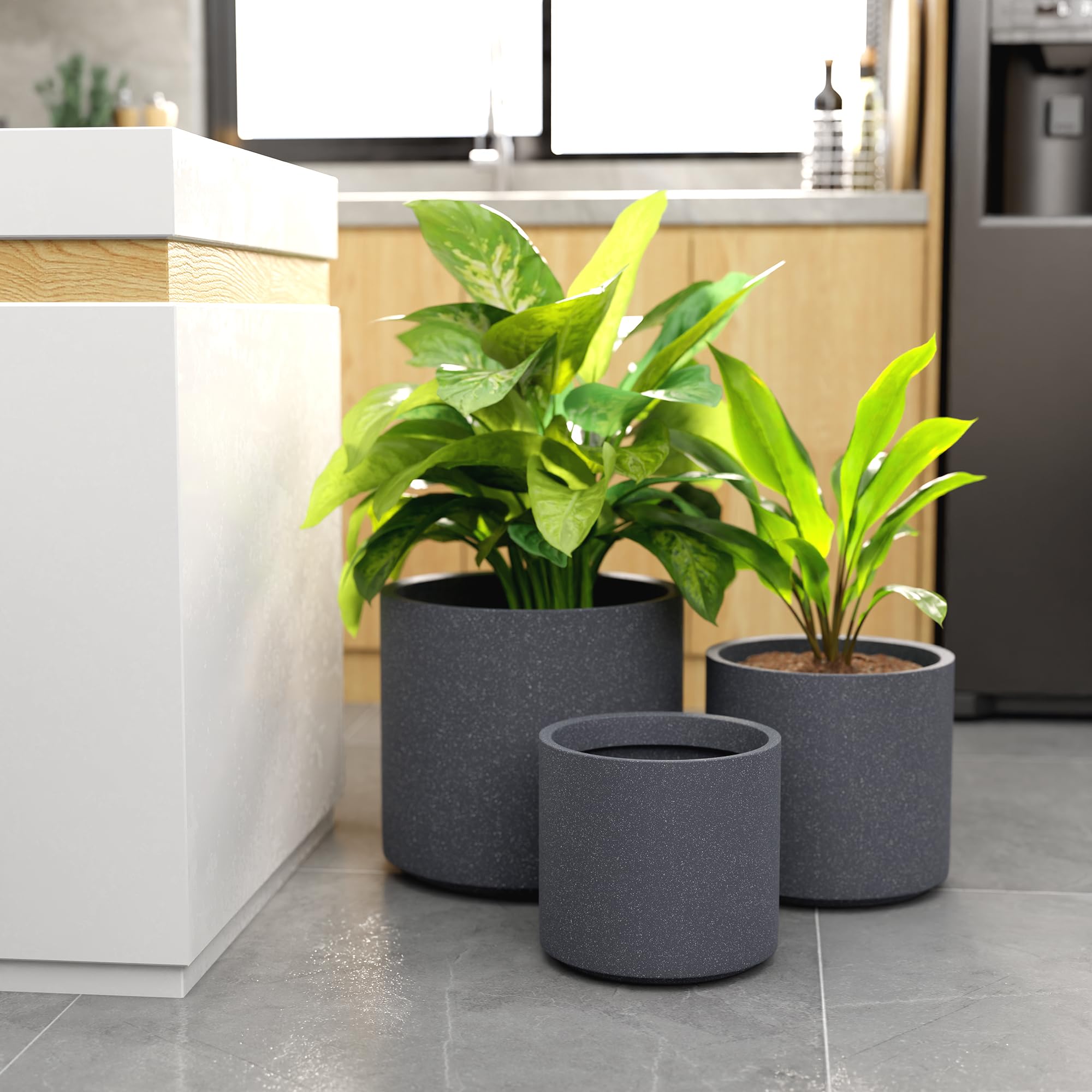 YUCCABE Fox Planter - Durable Outdoor Flower Pots -22