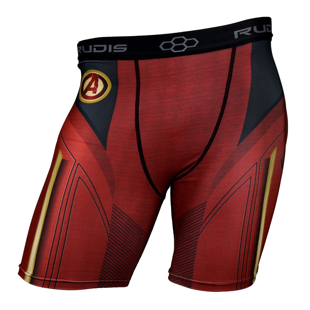 Iron Man Youth Kids Hero Elite Series Compression Shorts Made in USA