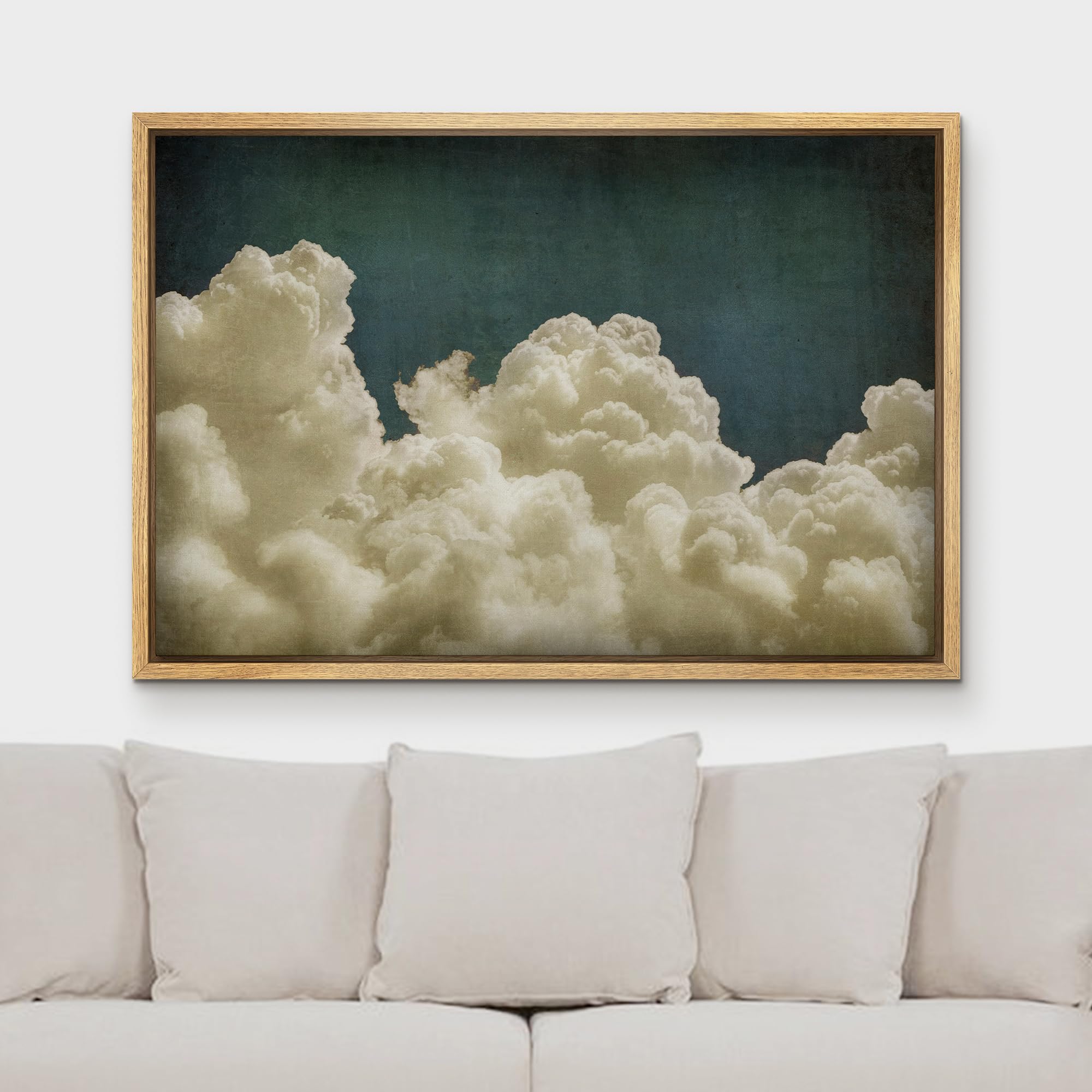 【SHUNER】Framed canvas Amazon.com: MUDECOR Framed Canvas Print Wall Art Vintage Lone