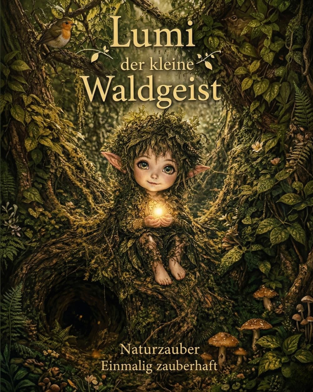 Lumi der kleine Waldgeist: Ein magisches Naturabenteuer über Freundschaft, Mut und das heimliche Leuchten des Zauberwaldes.