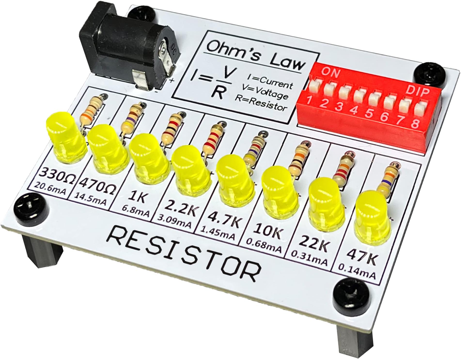 tingbowie Learn to Solder Kits Soldering Practice Kit Learning Electronics Training Board