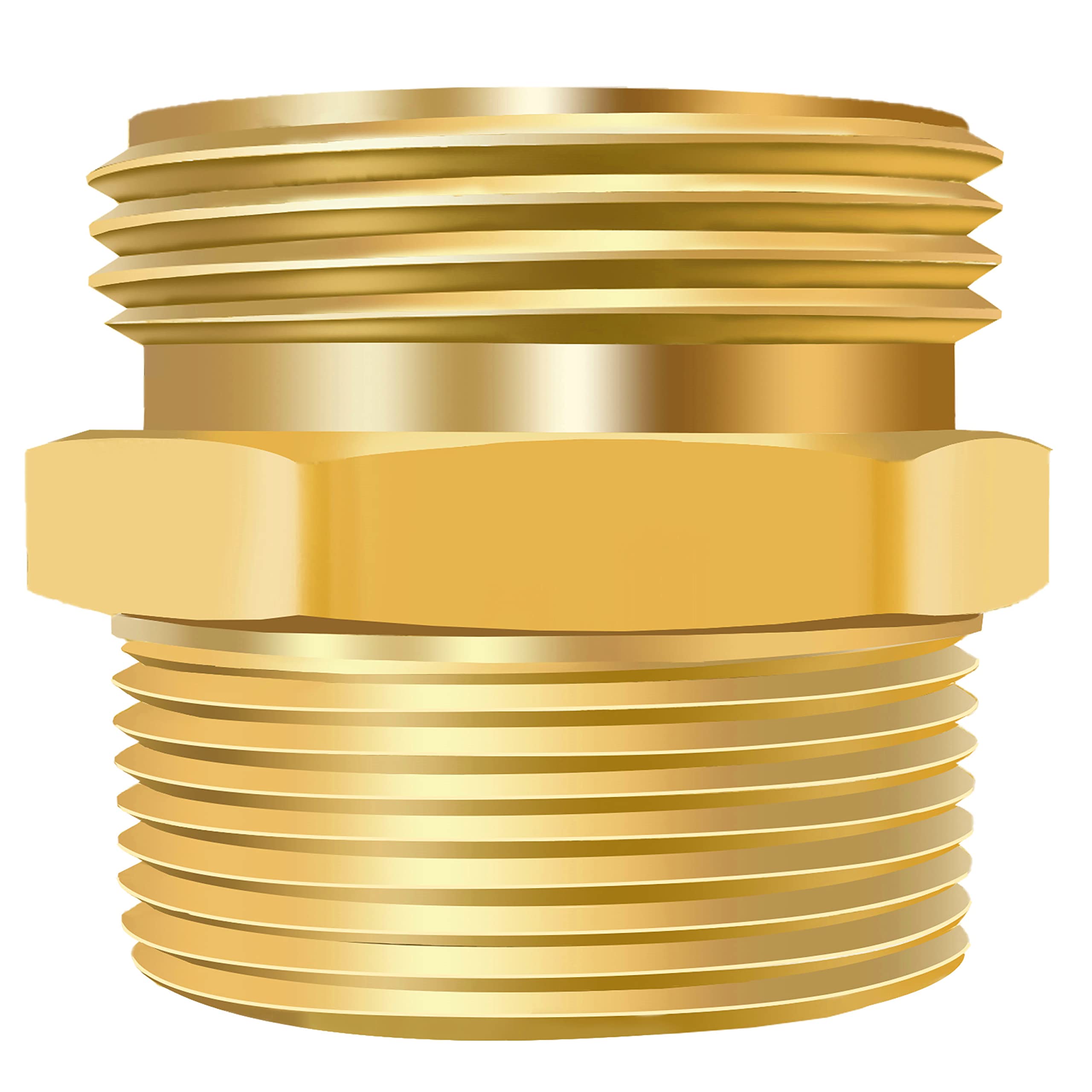 Buy Fire Hydrant Hose Adapter, 11/2" NPT x 11/2" NST (NH) Male Hex