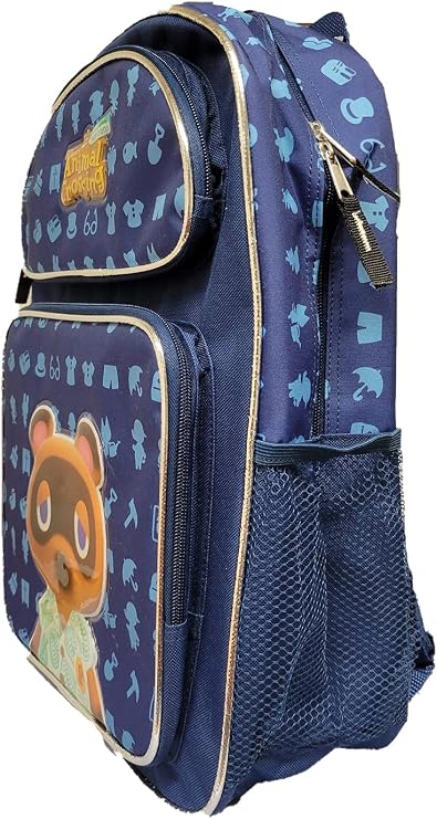 Accessory Innovations Animal Crossing 16 Inch Large Backpack, Blue