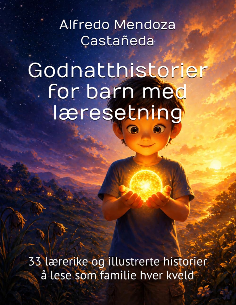 Godnatthistorier for barn med læresetning: 33 lærerike og illustrerte historier å lese som familie hver kveld