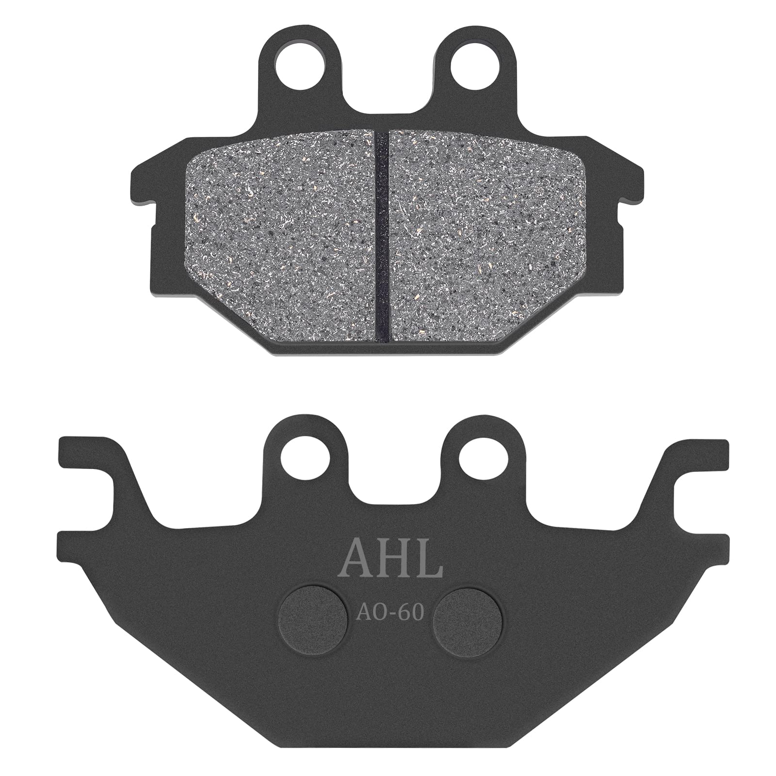 AHL Motorrad-Bremsbeläge vorne und hinten sind Kompatibel mit KYMCO MXU 250 2004-2013/KXR 250 Mongoose Quad 2004-2007/Urban Quad 250 06/Maxxer 300 2006-2013