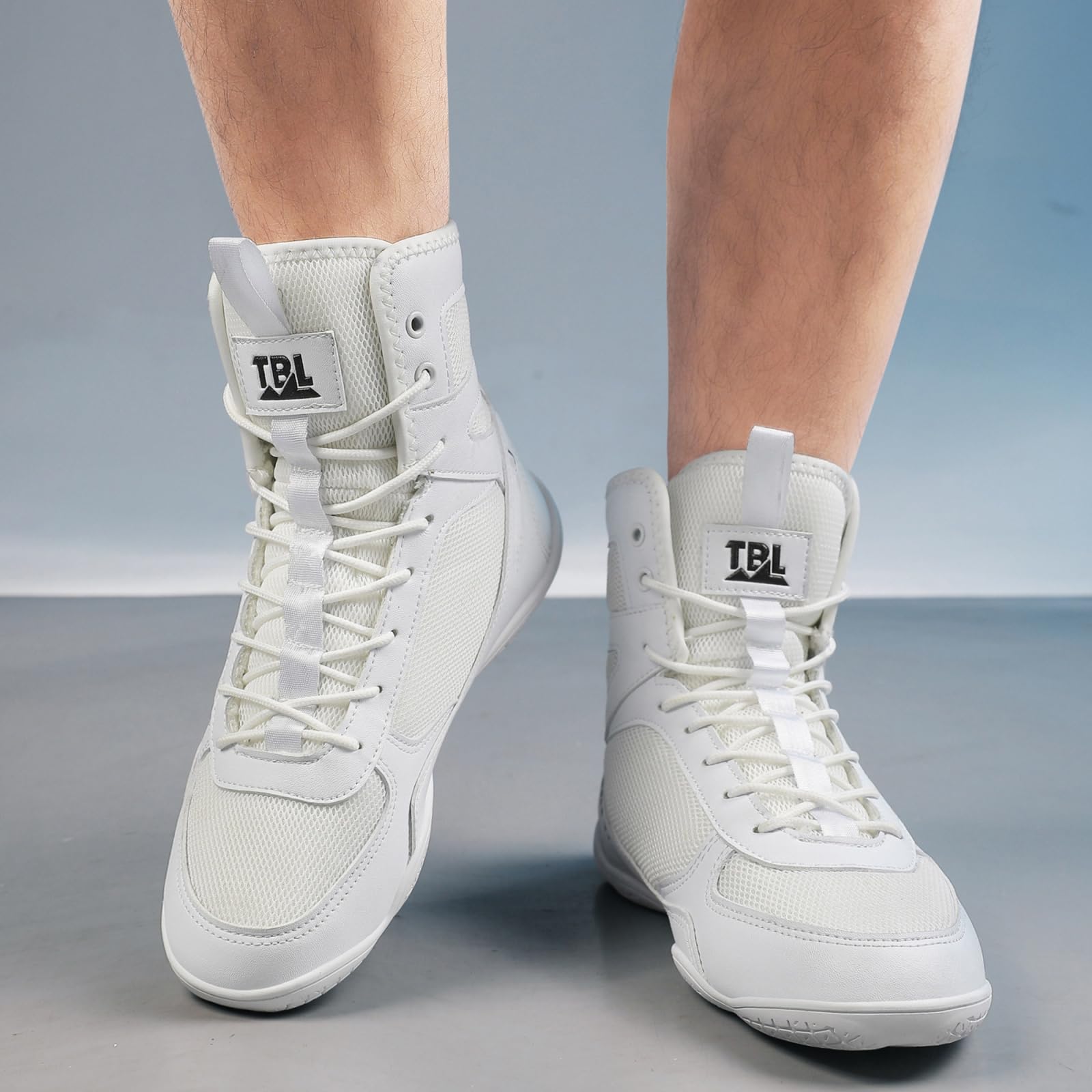 Chaussures Lutte pour Hommes Chaussures Boxe Fitness Powerlifting
