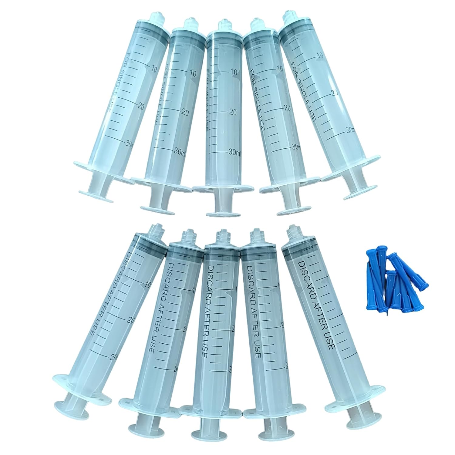10 Pcs 1 fl oz (30 ml) Glue Syringes, Perfect for Arts & Crafts Projects