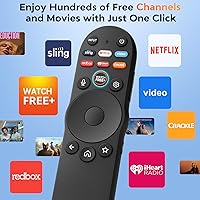 Vista 5 de Voice Remote Control for Vizio-Smart-TV-Remote-Replacement XRT270 for Vizio FHD 4K Quantum D/P/M/V-Series Smart TV
