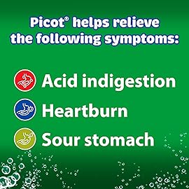 Sal de Uvas Picot, Effervescentl, Powder Solution, Antacid, 3-Pack of 12 Antacid Packets, 3 Boxes