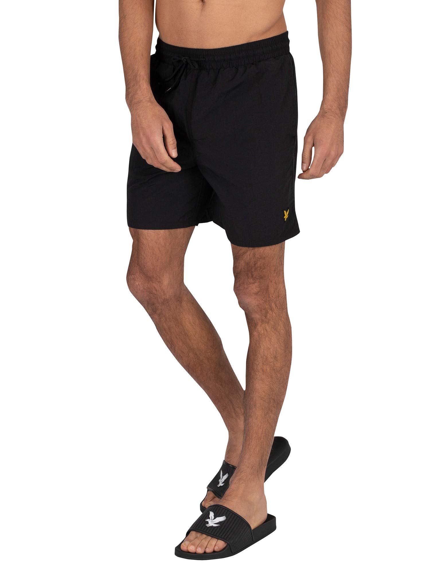 Lyle & Scott Plain Swim Shorts Jet Black XL