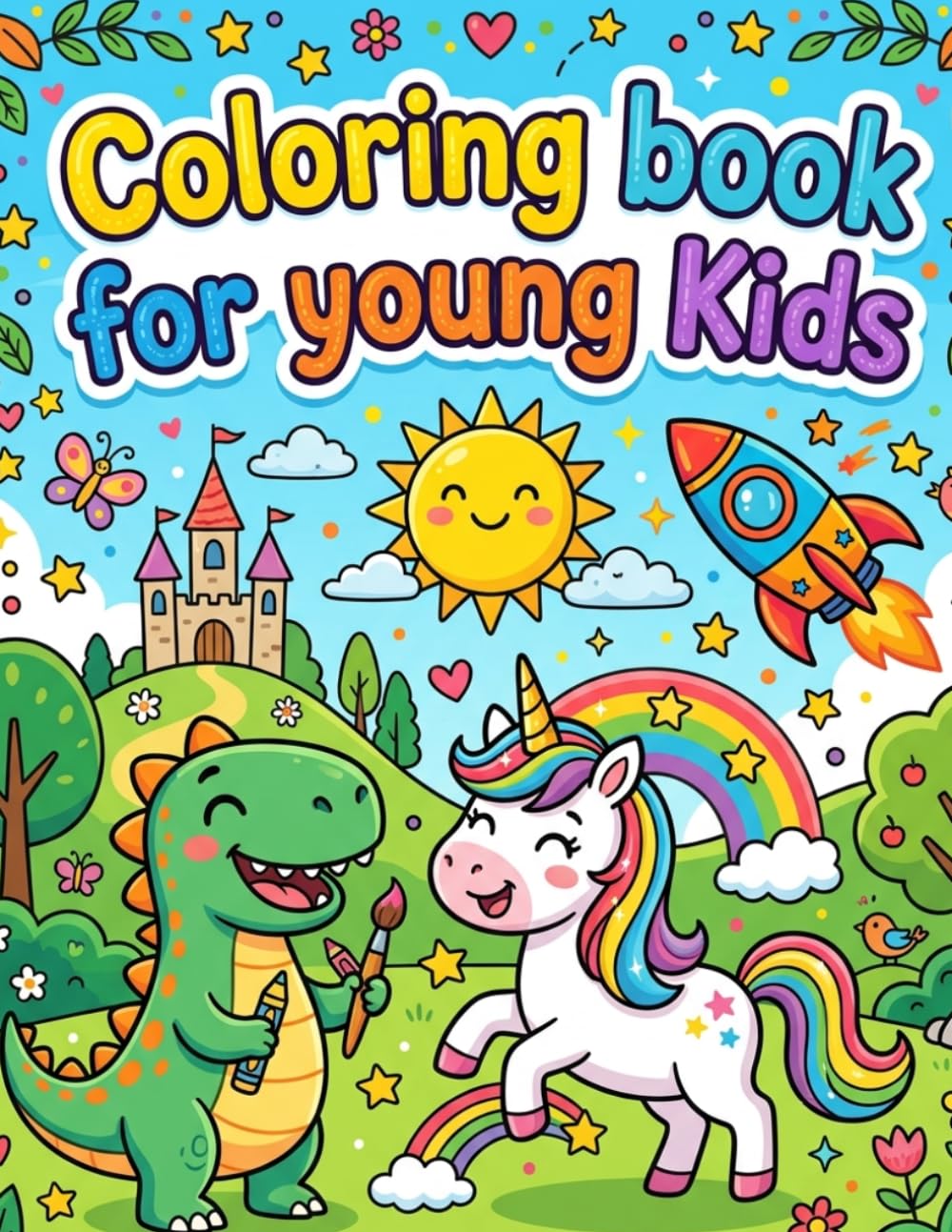 Kids coloring book for Young Kids