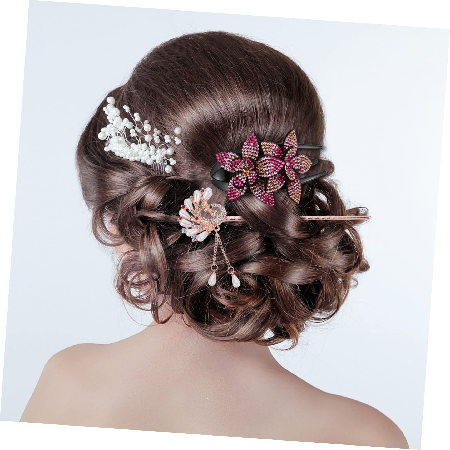 DOITOOL 12stücke Antike Haarnadeln Mit Zarten Perlen Und Dekorativen Quasten Für Hochzeiten Partys Und Tänze Haaraccessoires Für Und Mädchen