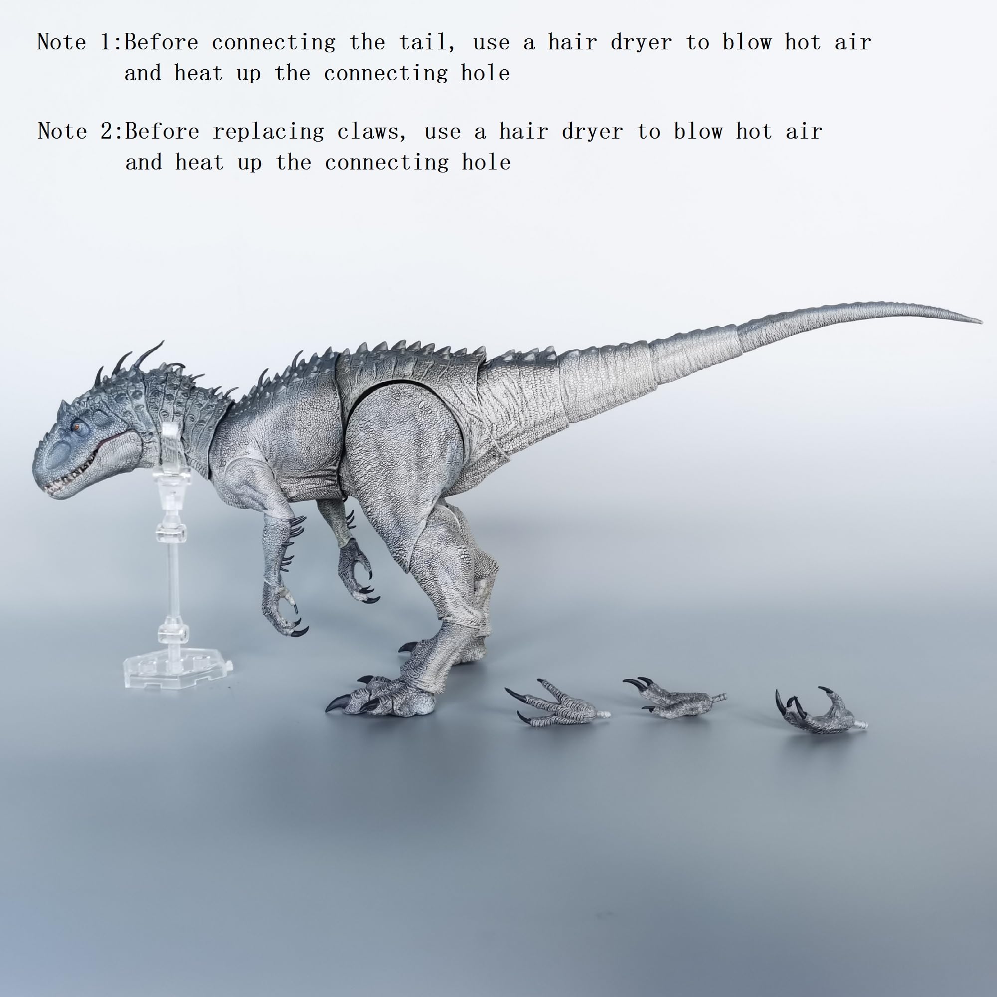 XINPANYIAN Nanmu Movable Tyrannosaurus Rex Velociraptor Dinosaur