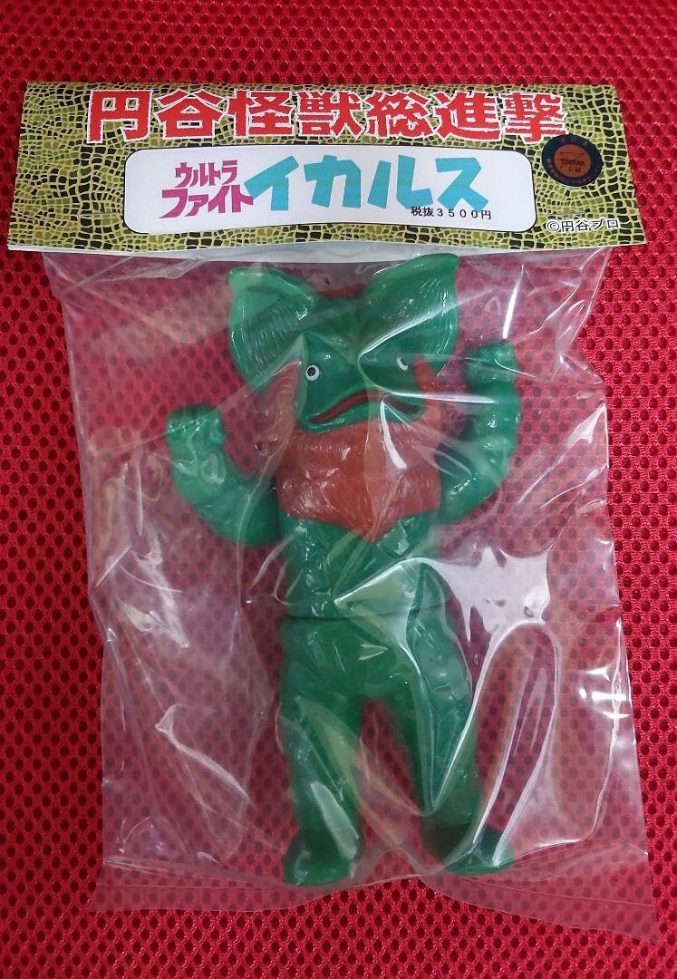 ソフビ サンガッツ本舗 円谷怪獣総進撃 イカルス星人 サンガッツ本舗